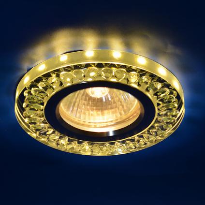 Светильник Росток CN208 CL LED 3W+MR16  хром d 95